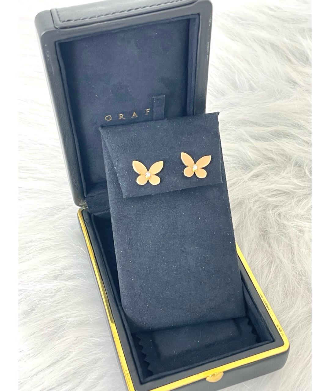 GRAFF Золотые серьги из розового золота, фото 4