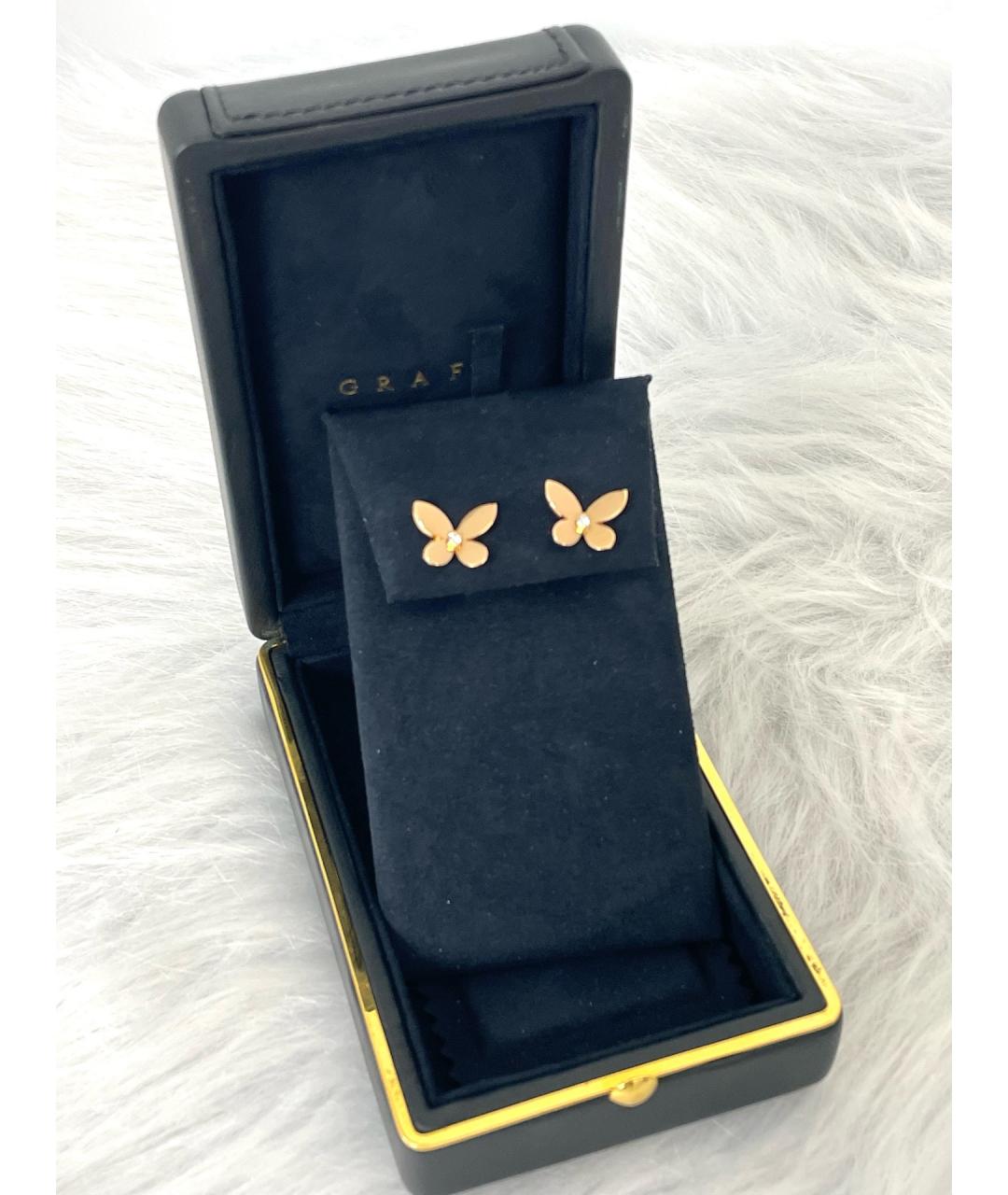 GRAFF Золотые серьги из розового золота, фото 3