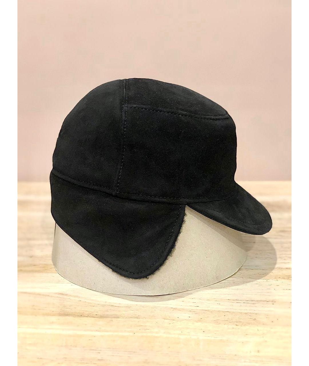 BORSALINO Черная шерстяная кепка/бейсболка, фото 3