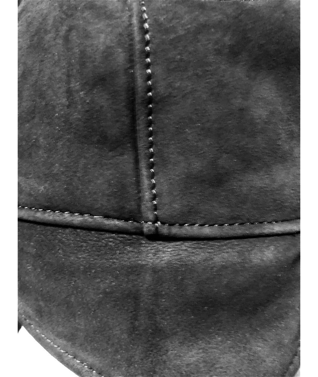 BORSALINO Черная шерстяная кепка/бейсболка, фото 4