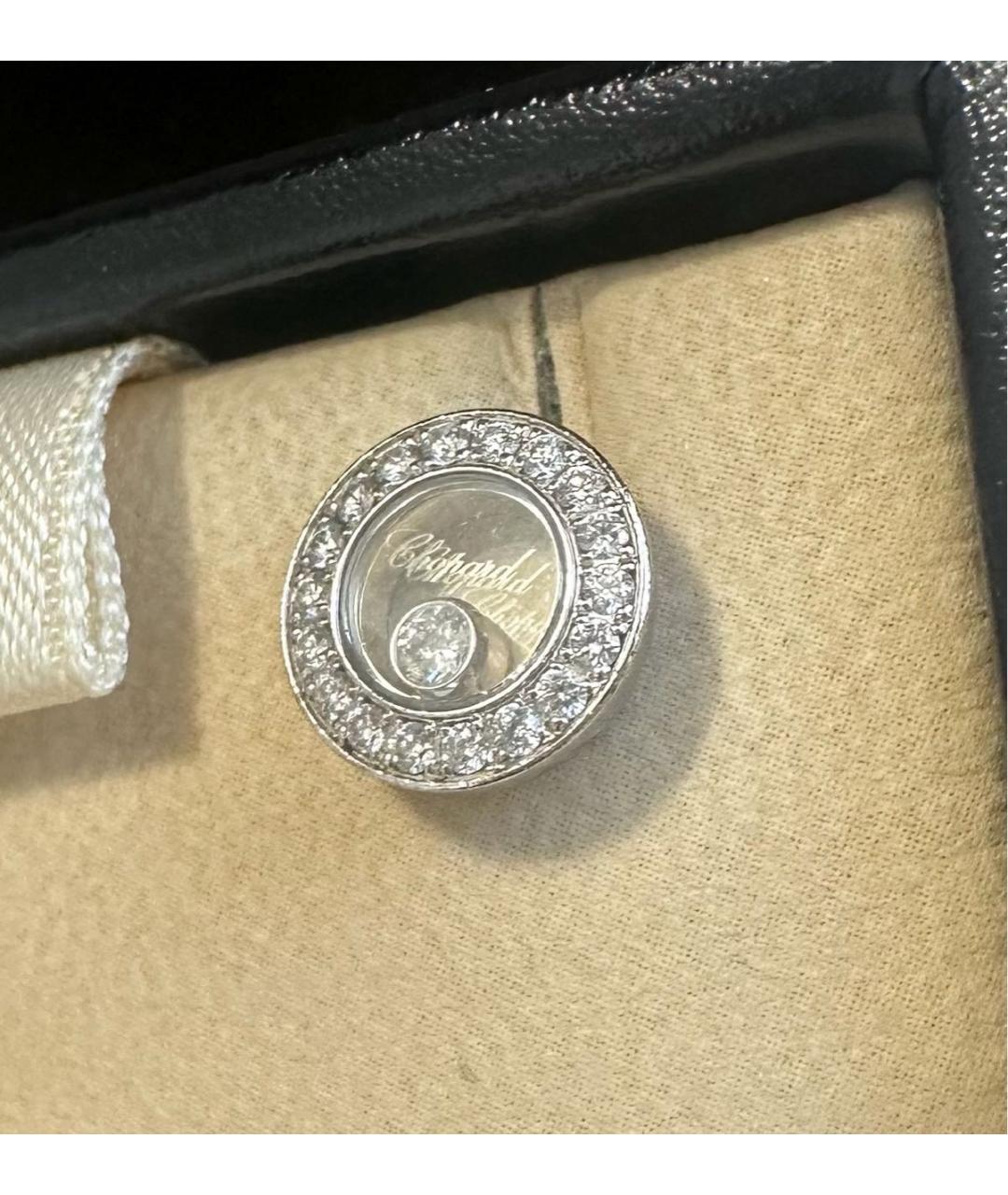 CHOPARD Белые серьги из белого золота, фото 5