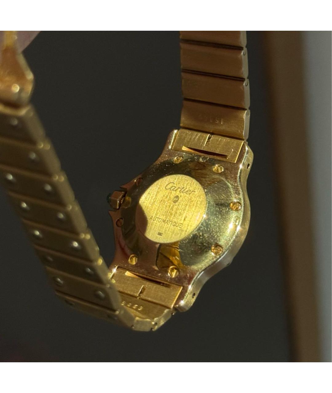 CARTIER Золотые часы из желтого золота, фото 2