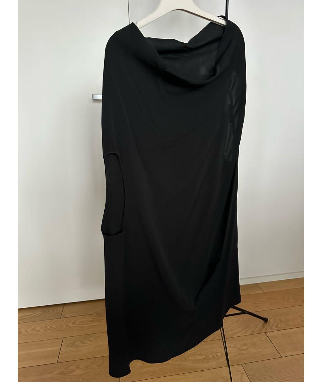 THE ROW Черная шелковая блузы, фото 3