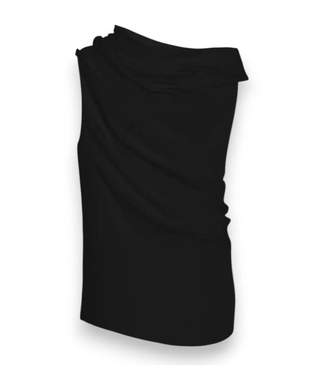 THE ROW Черная шелковая блузы, фото 1