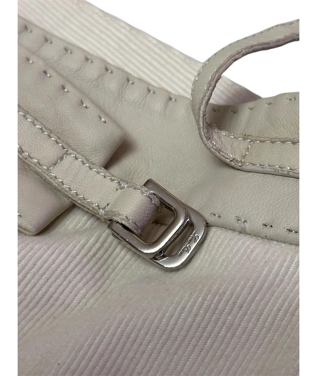 LORO PIANA Бежевые велюровые брюки широкие, фото 5