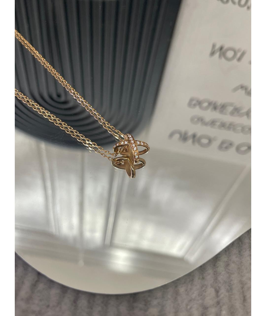 CHAUMET Золотое колье из розового золота, фото 4