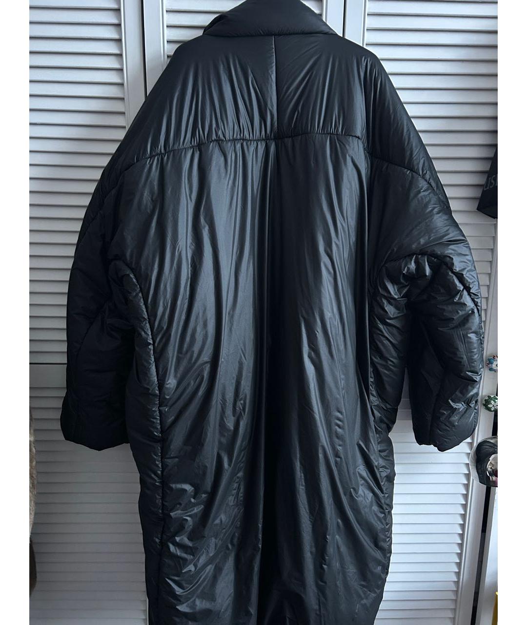 YEEZY Черное пальто, фото 4