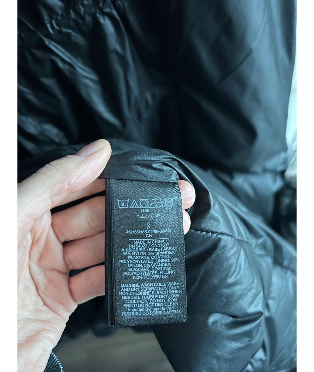YEEZY Черное пальто, фото 7
