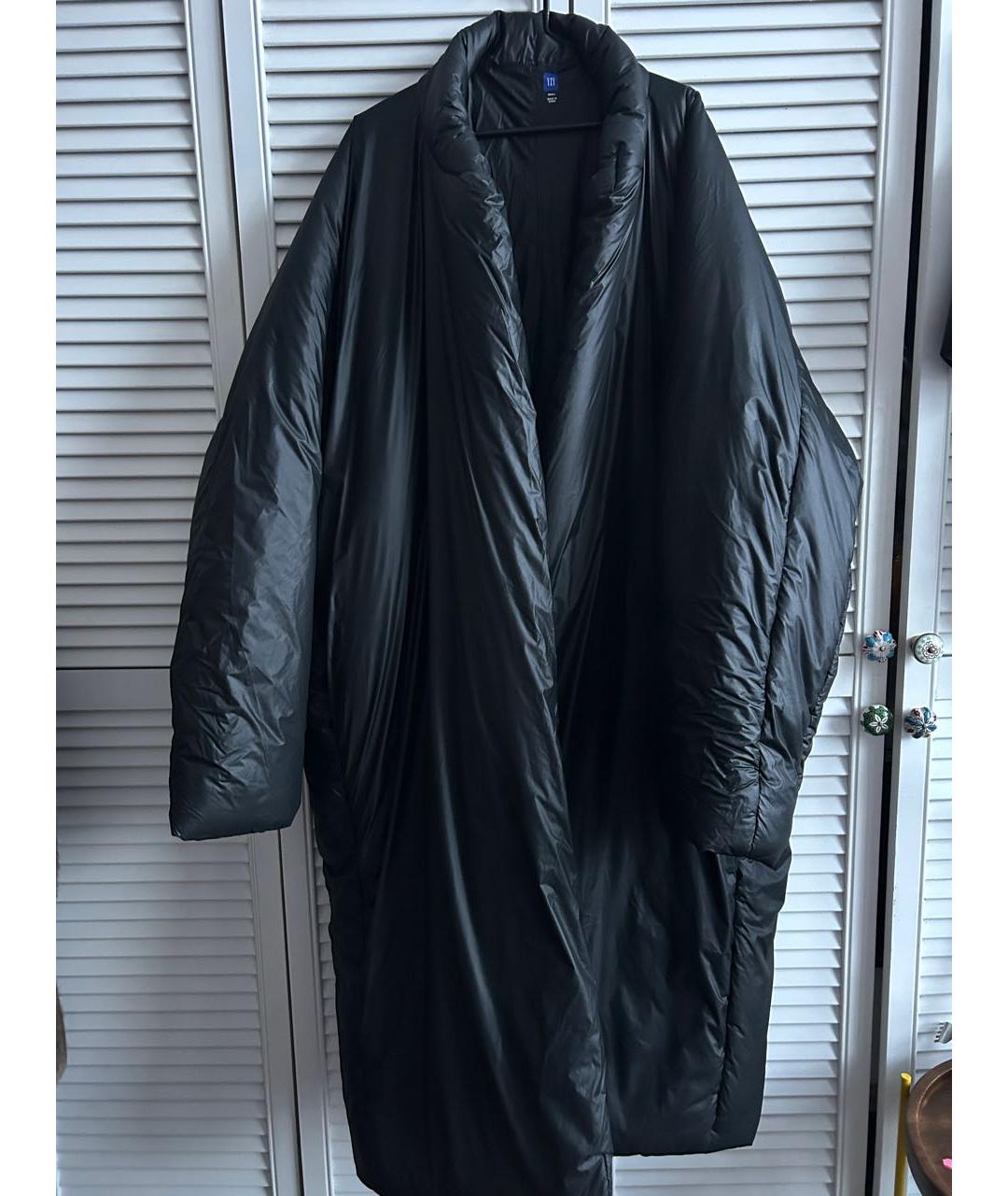 YEEZY Черное пальто, фото 3
