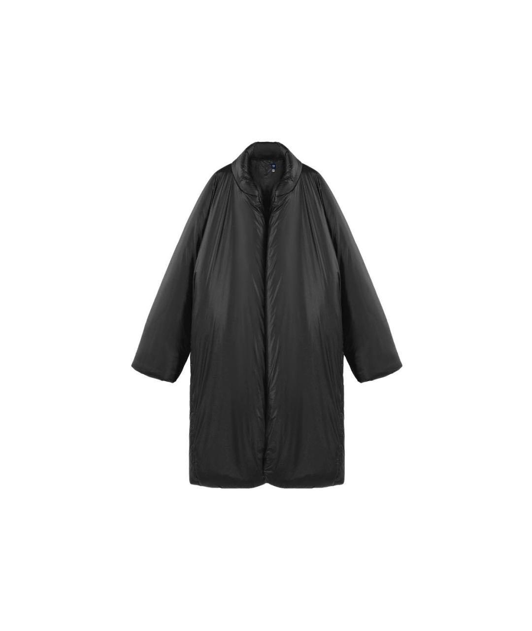 YEEZY Черное пальто, фото 1
