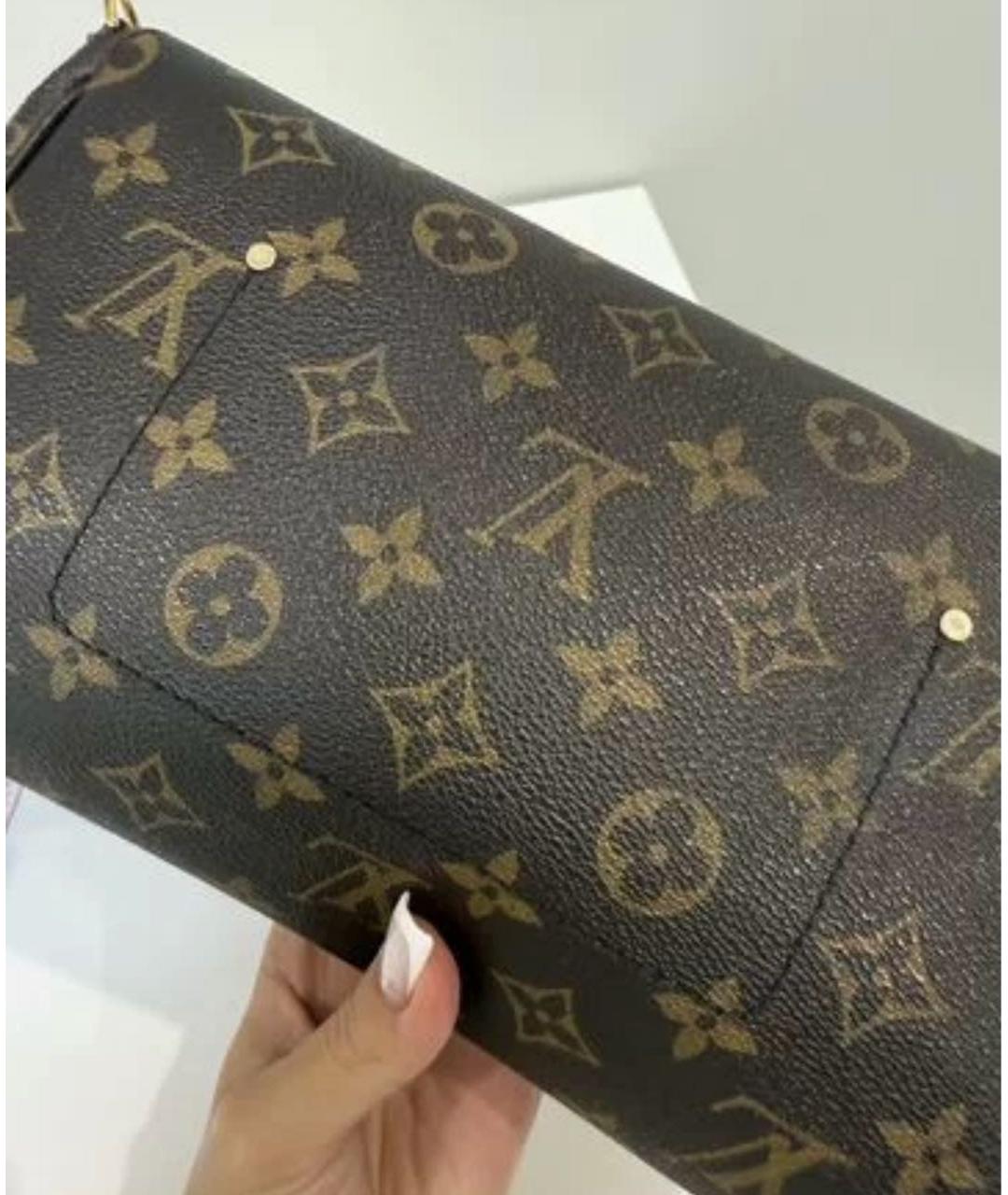 LOUIS VUITTON Коричневая сумка через плечо, фото 3