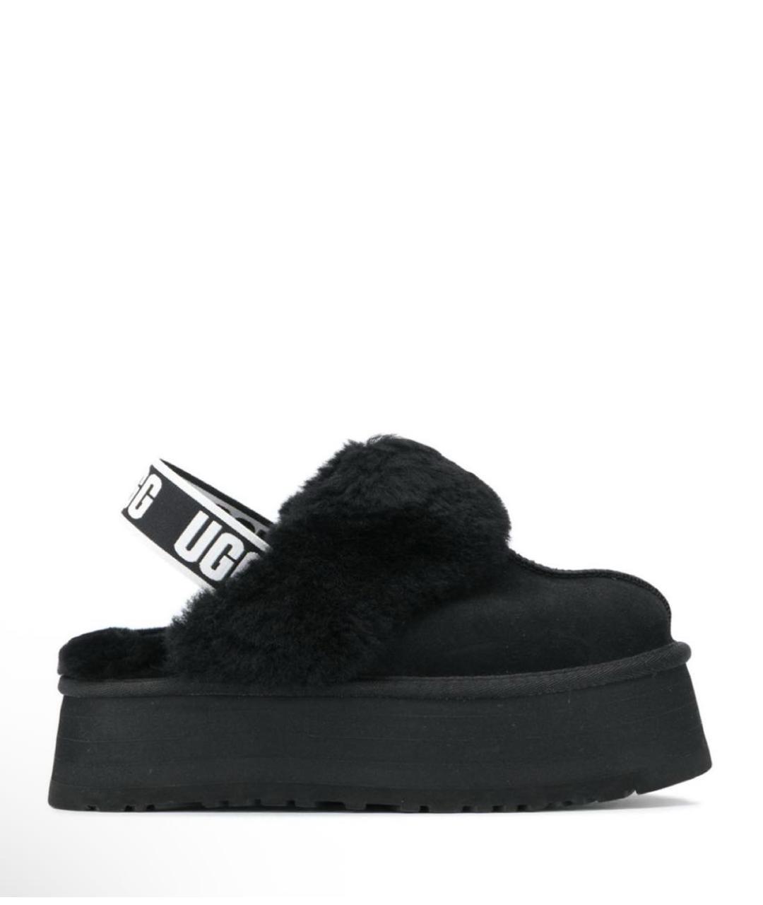 UGG AUSTRALIA Черные замшевые мюли, фото 5