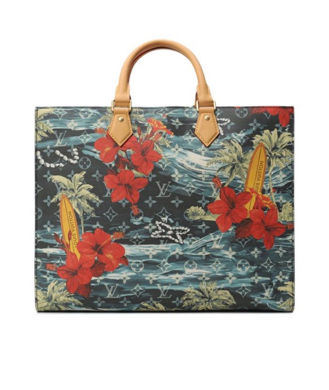 LOUIS VUITTON Темно-синяя сумка тоут, фото 1