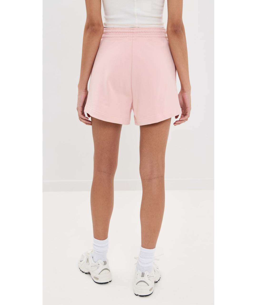 ADIDAS BY STELLA MCCARTNEY Розовые хлопковые шорты, фото 5