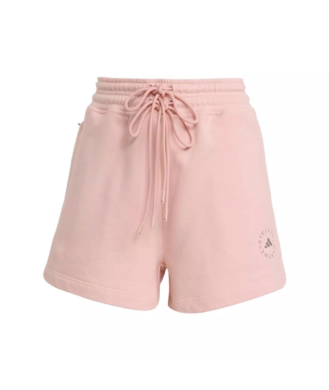 ADIDAS BY STELLA MCCARTNEY Розовые хлопковые шорты, фото 1