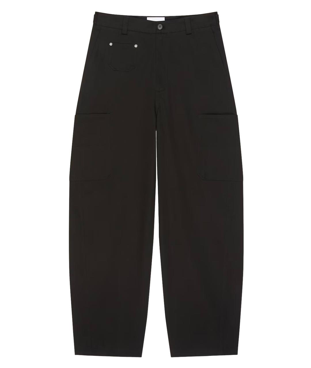 GIVENCHY Черные хлопковые повседневные брюки, фото 1