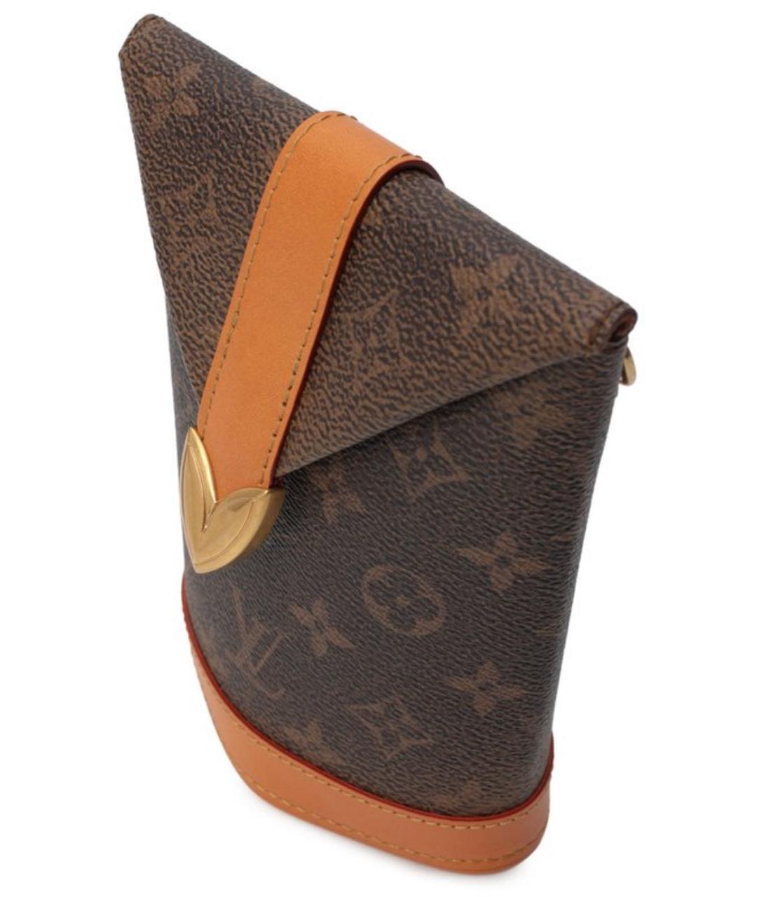 LOUIS VUITTON Коричневая сумка через плечо, фото 6