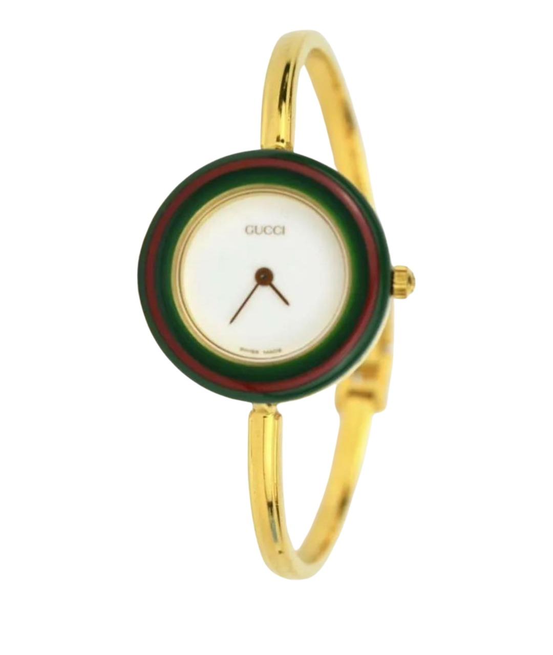 GUCCI Золотые позолоченные часы, фото 1