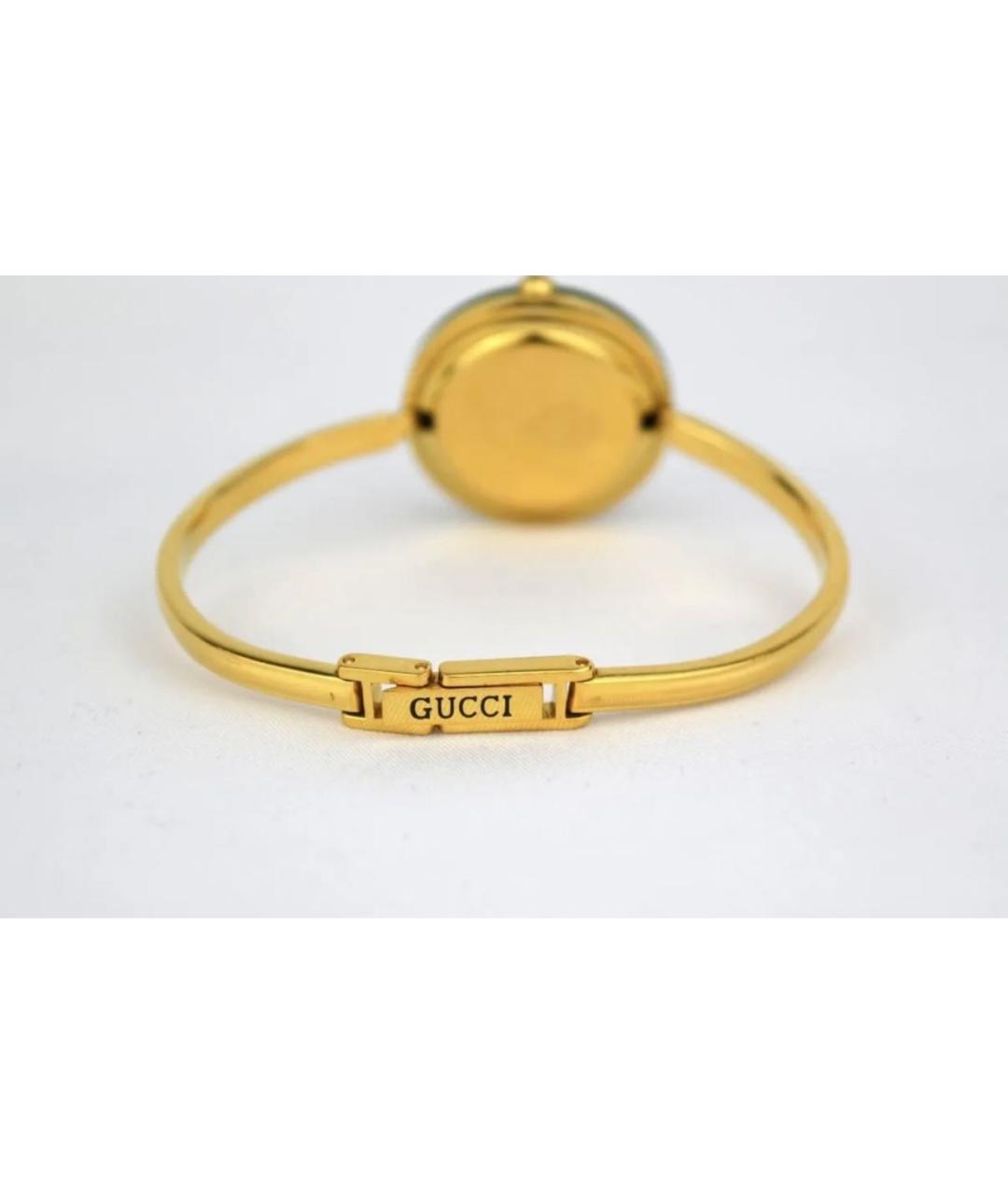 GUCCI Золотые позолоченные часы, фото 3