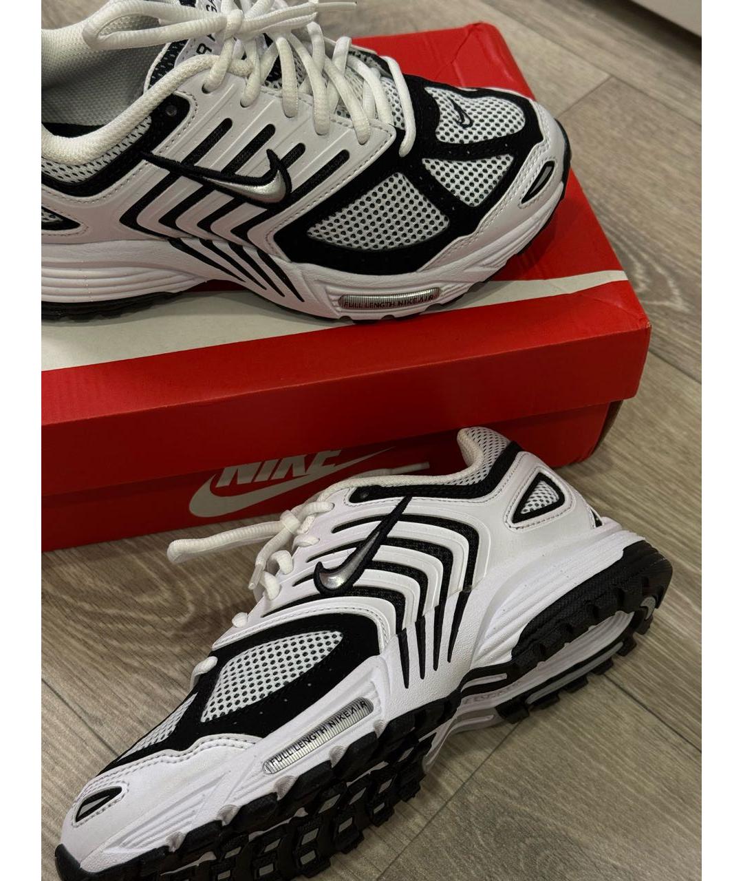 NIKE Белые текстильные кроссовки, фото 6