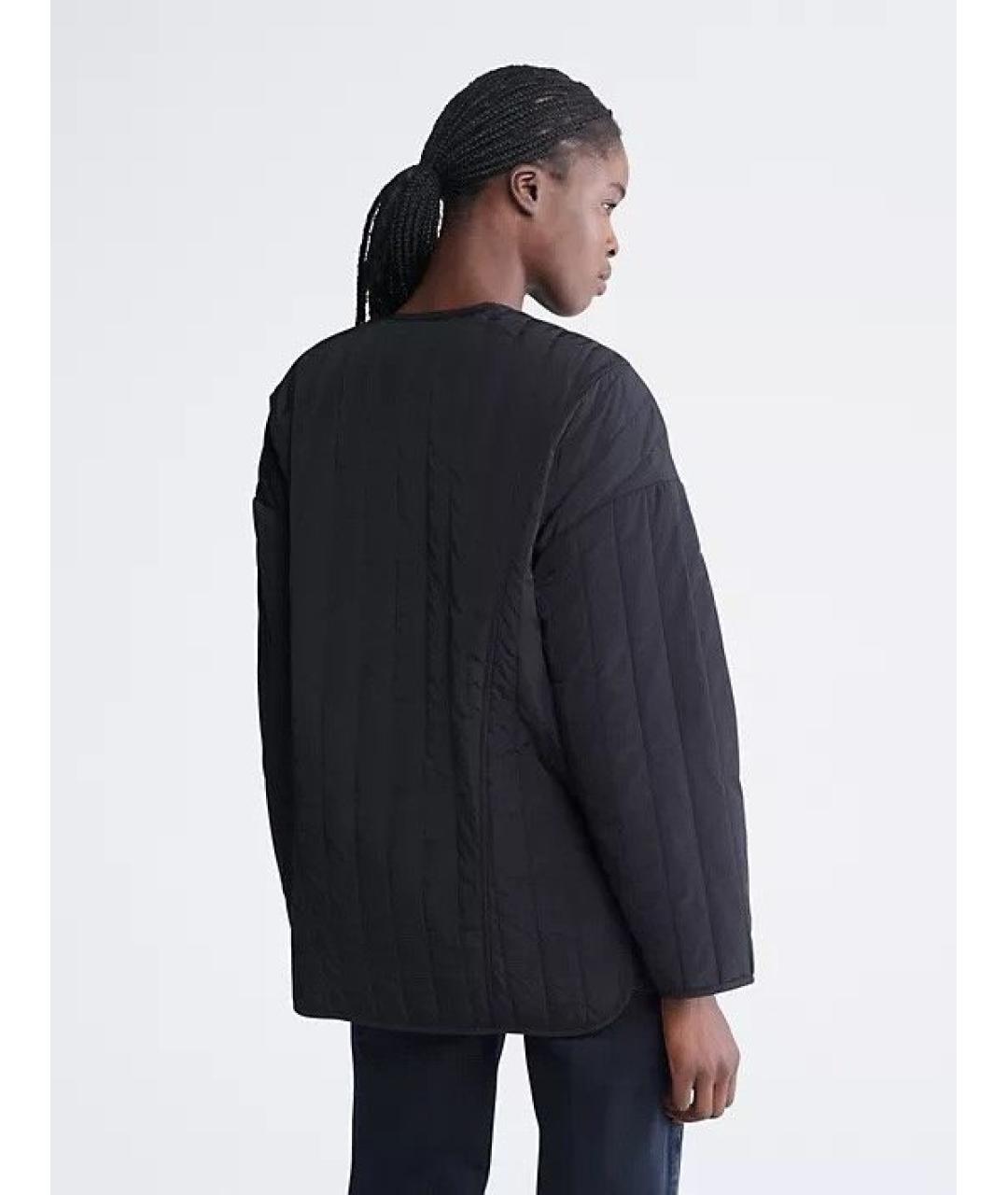 CALVIN KLEIN Черная куртка, фото 6