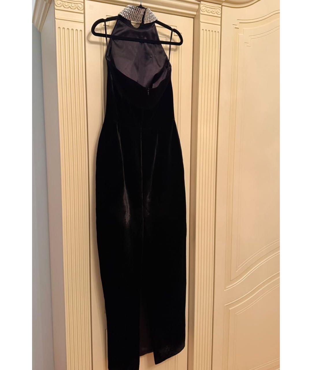 RASARIO Черное бархатное вечернее платье, фото 2