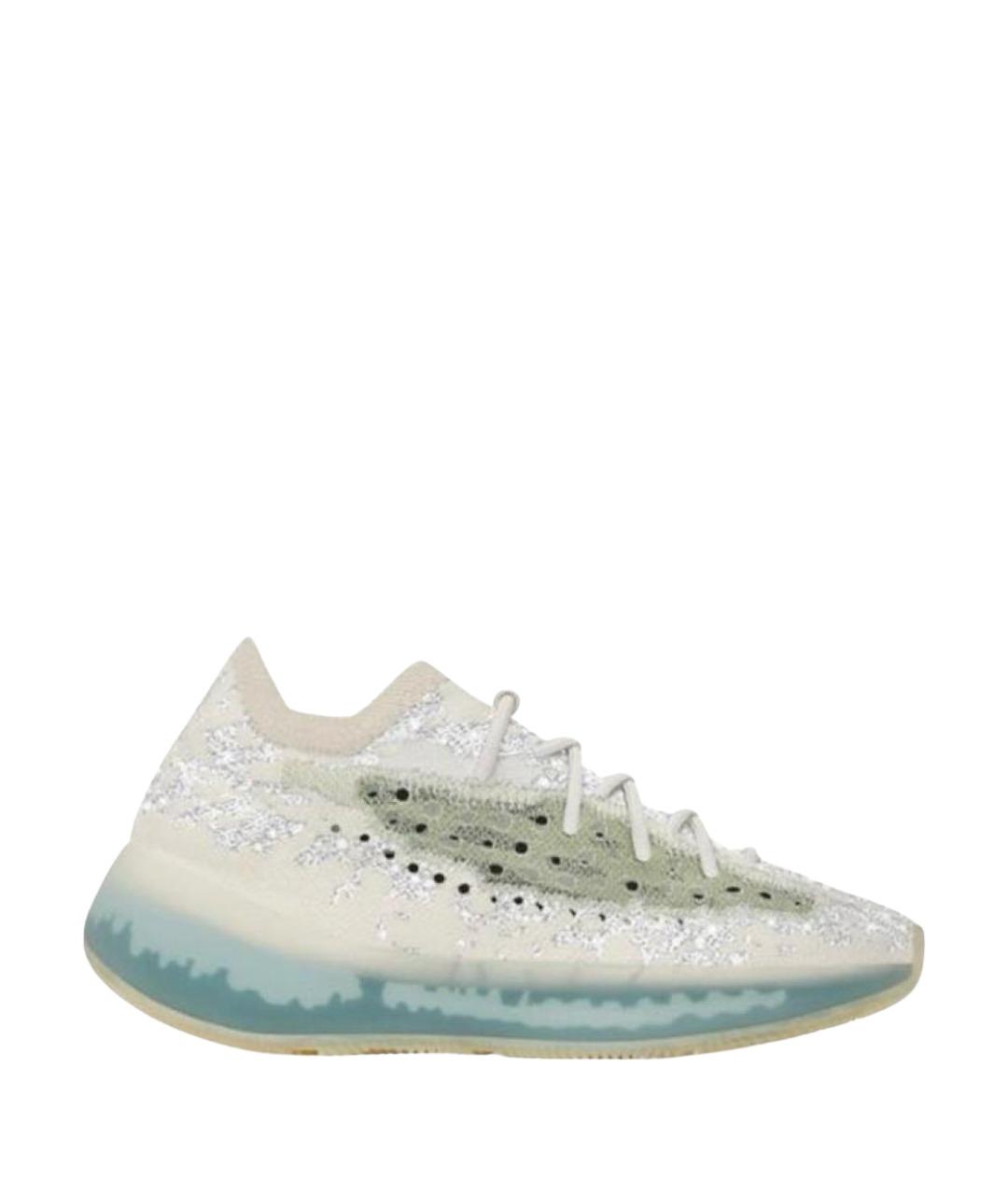 ADIDAS YEEZY Серые текстильные кроссовки, фото 1