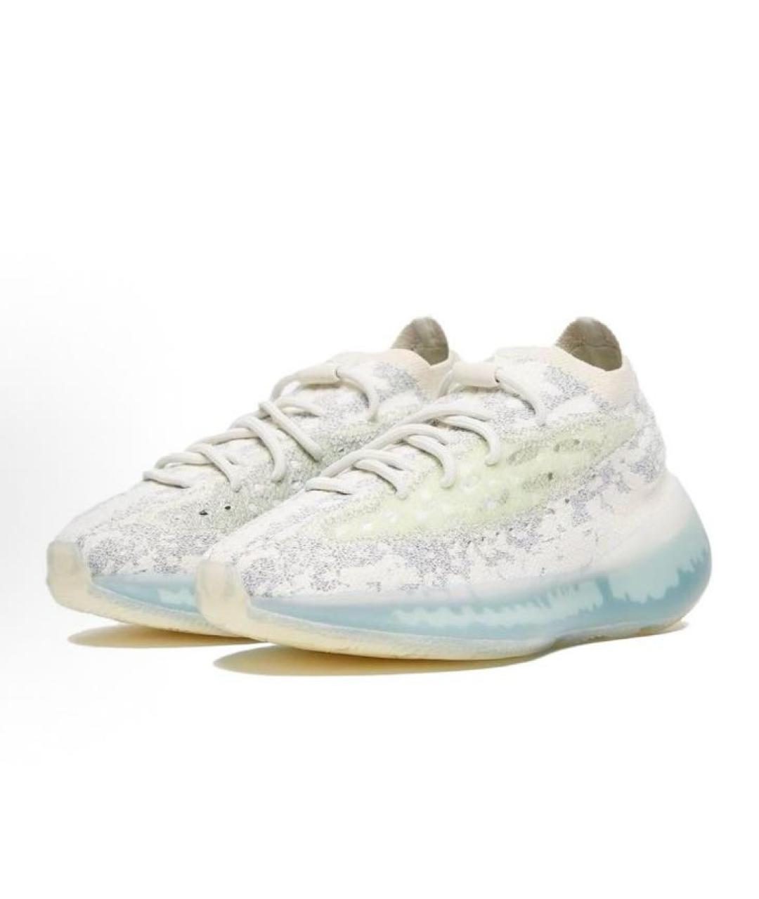 ADIDAS YEEZY Серые текстильные кроссовки, фото 7