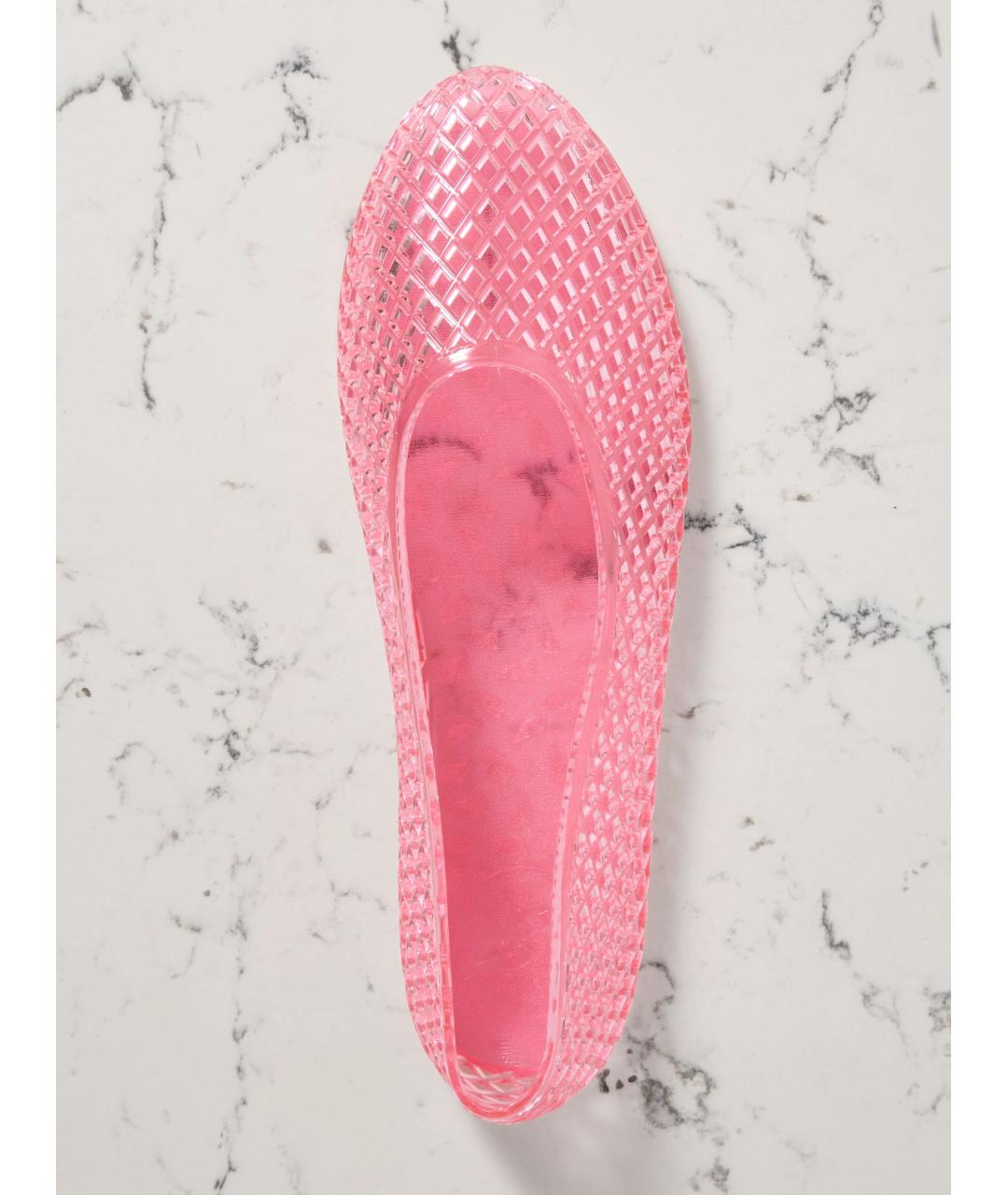 ANCIENT GREEK Розовые резиновые балетки, фото 4