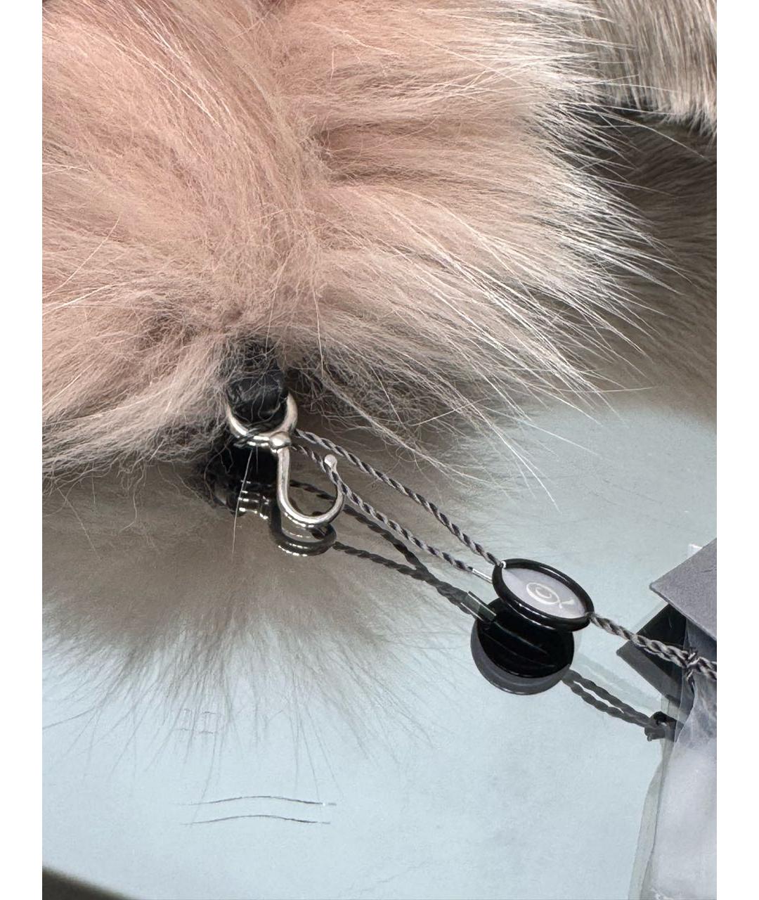 ALEXANDER MCQUEEN Розовый брелок, фото 2