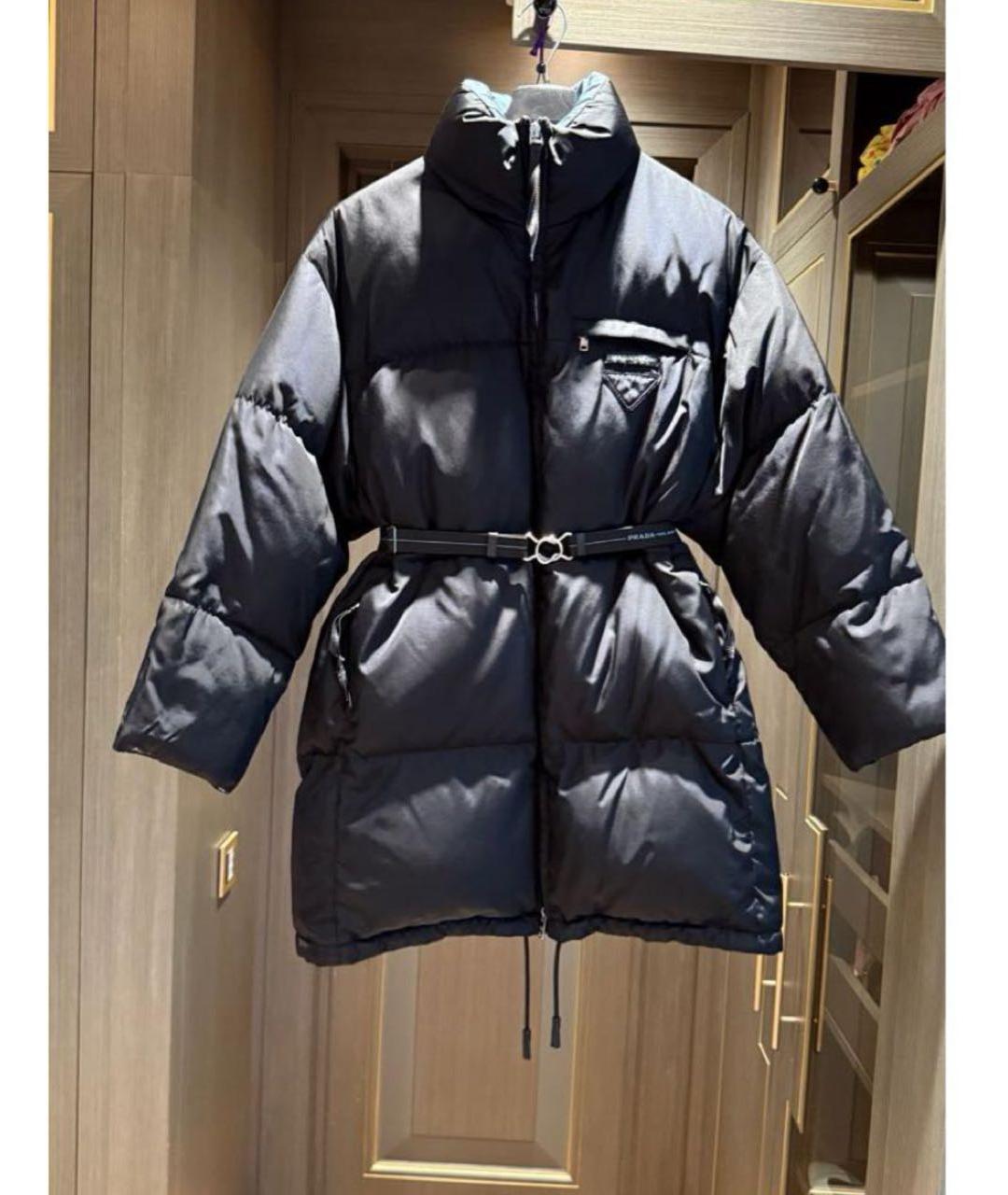 PRADA Черный пуховик, фото 4