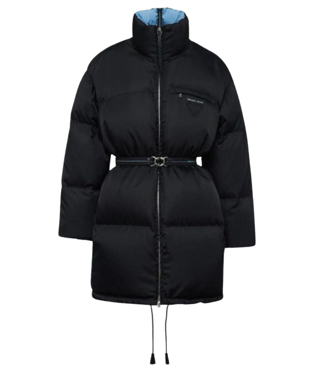 PRADA Черный пуховик, фото 1