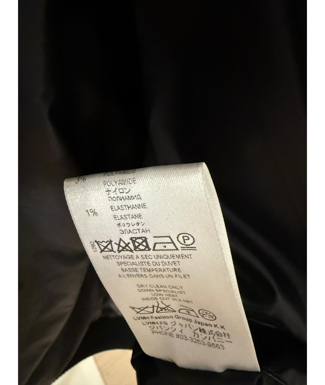 GIVENCHY Черный полиамидовый пуховик, фото 5