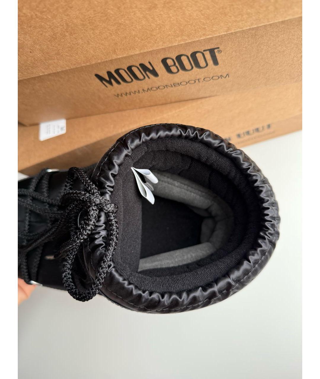 MOON BOOT Черные ботинки, фото 8