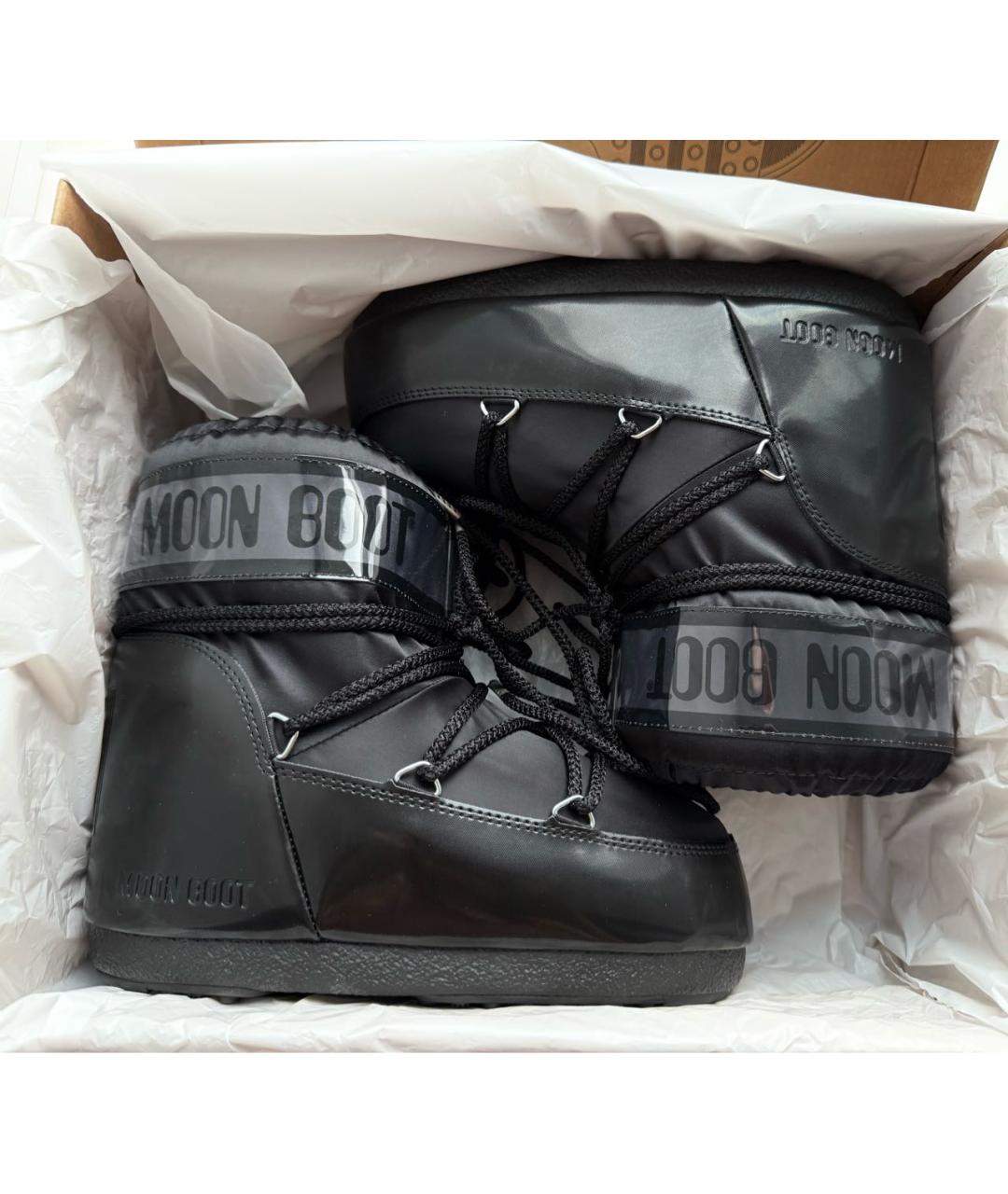 MOON BOOT Черные ботинки, фото 6