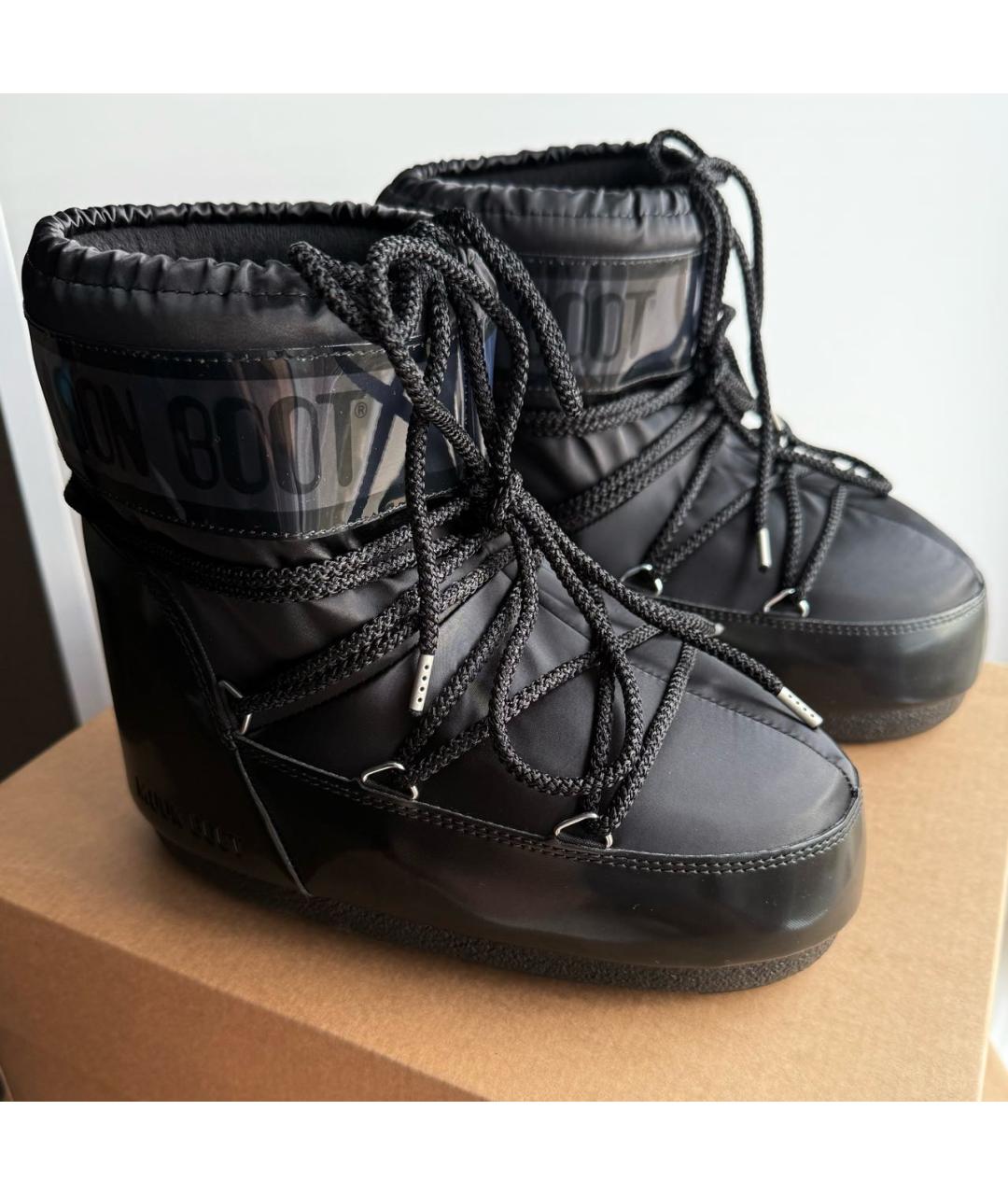 MOON BOOT Черные ботинки, фото 5