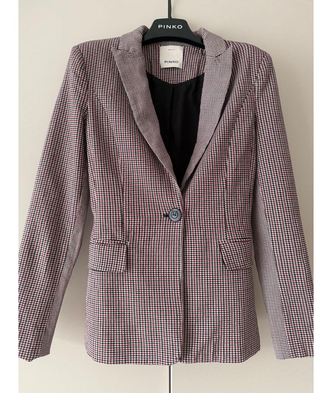 PINKO Розовый вискозный костюм с брюками, фото 9