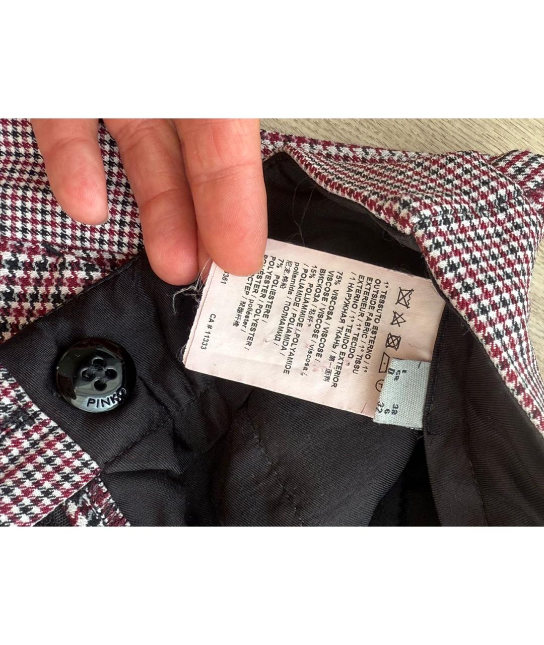 PINKO Розовый вискозный костюм с брюками, фото 7