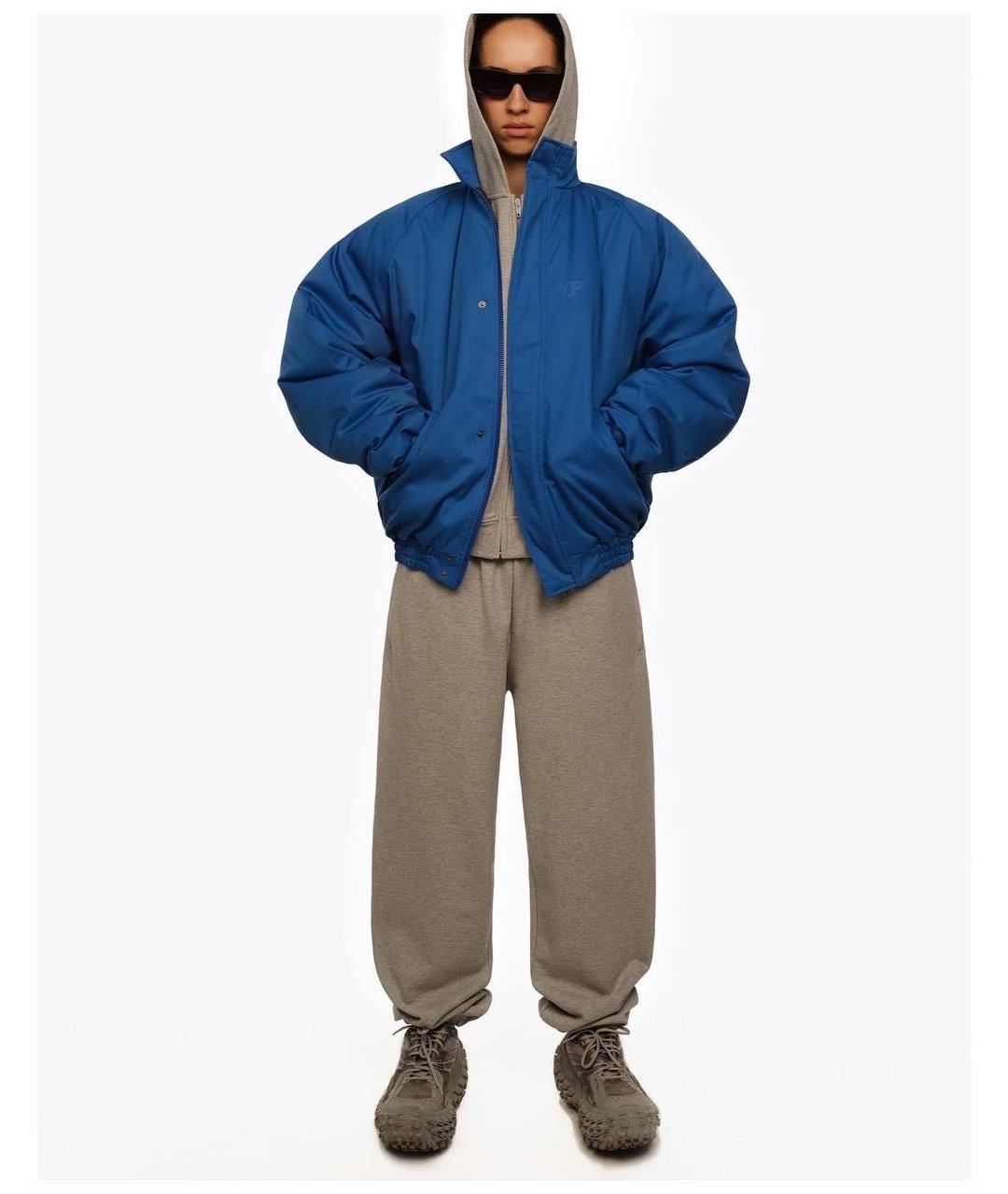 PLANTA ROSA Синяя хлопковая куртка, фото 8