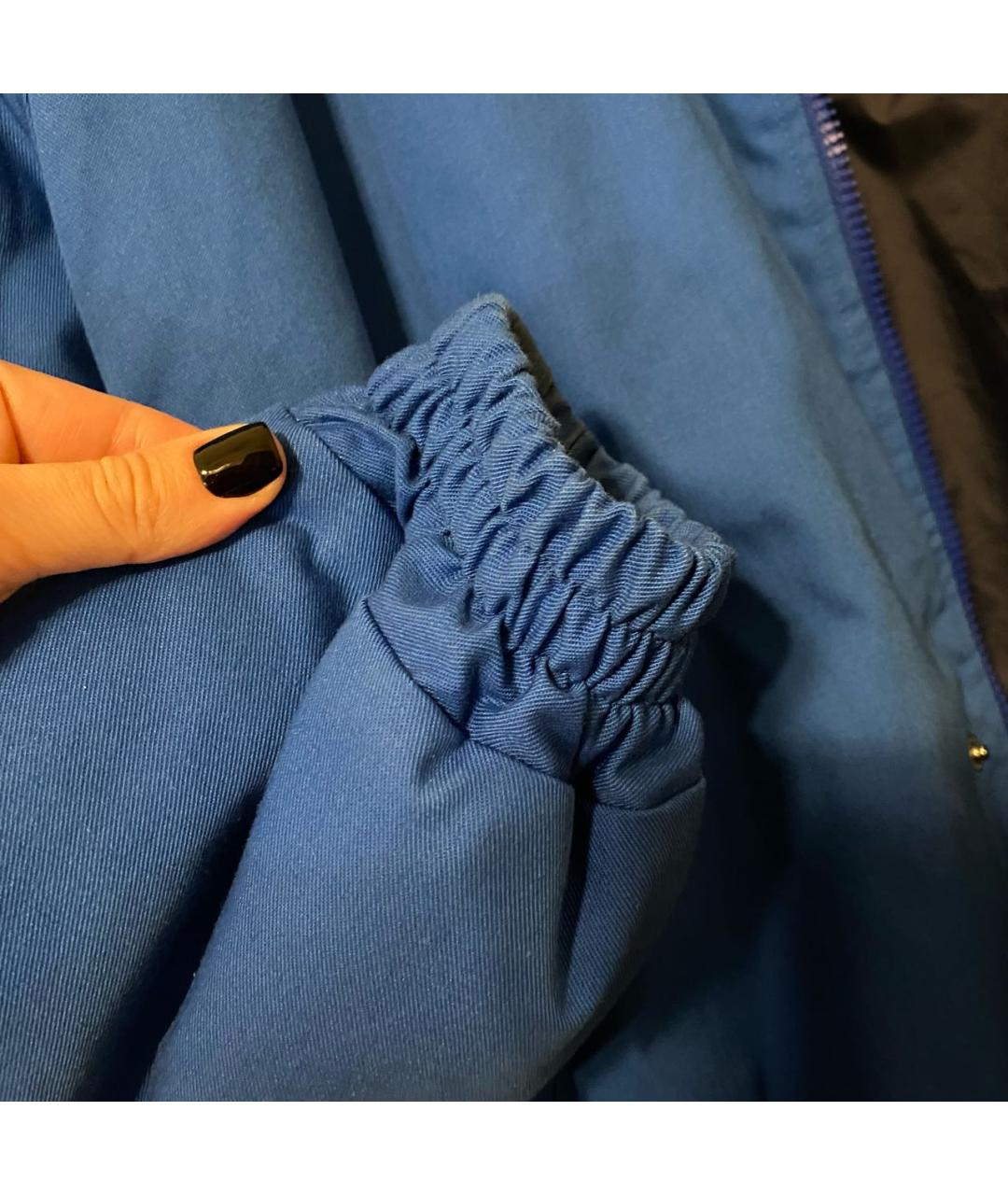 PLANTA ROSA Синяя хлопковая куртка, фото 7