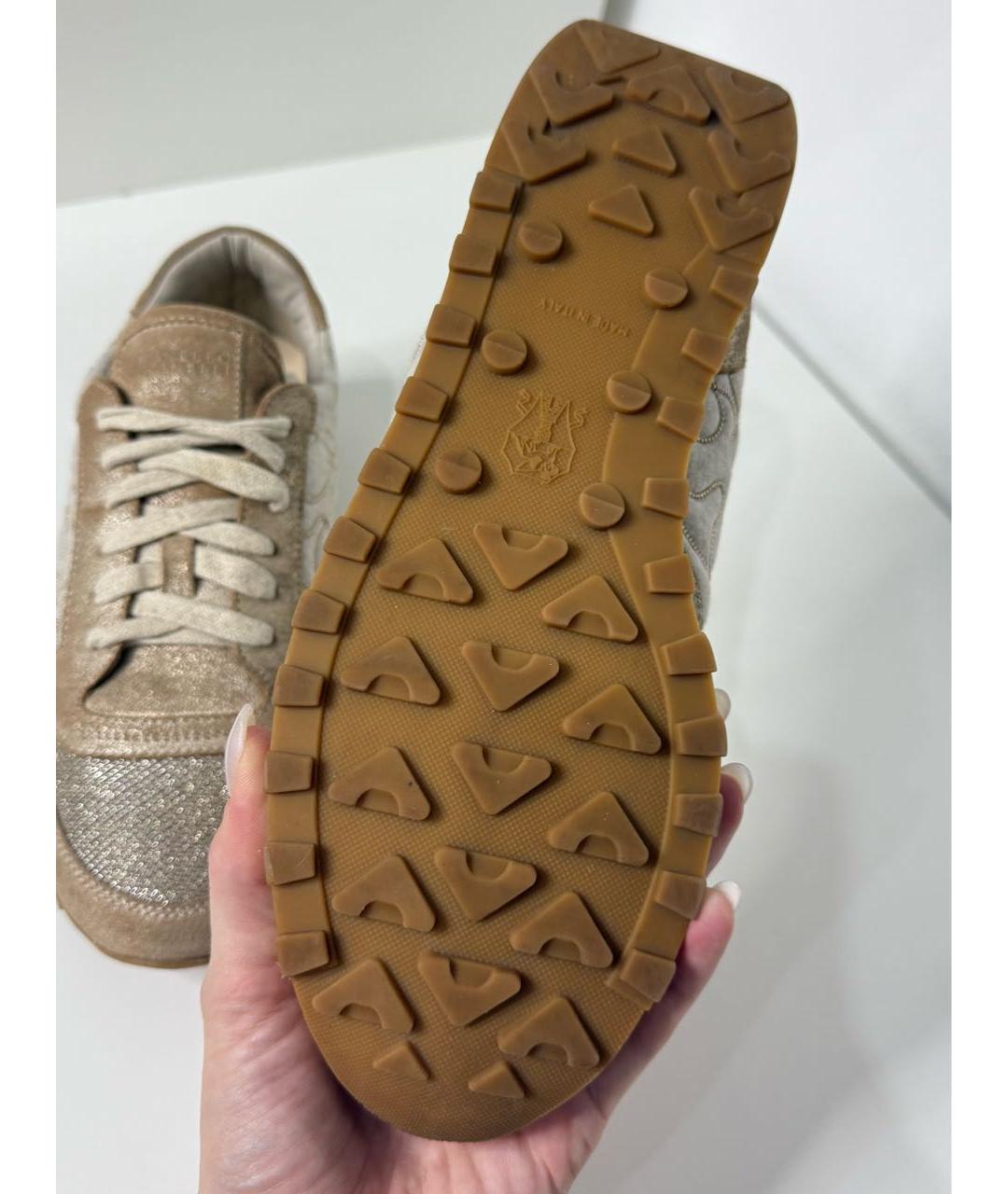 BRUNELLO CUCINELLI Замшевые кроссовки, фото 6