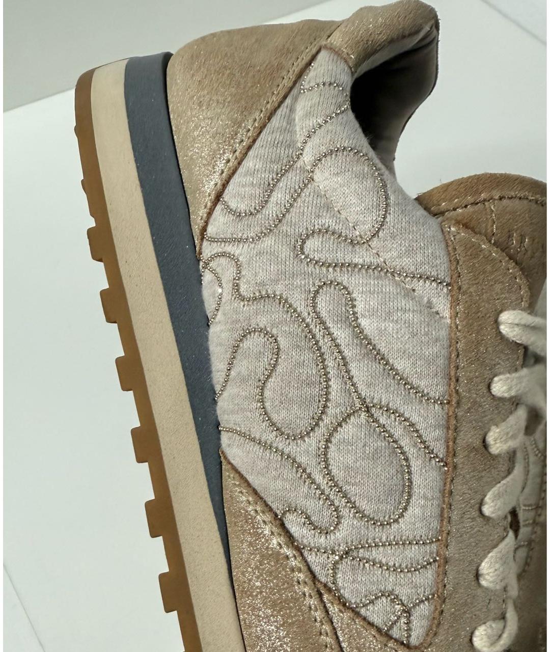 BRUNELLO CUCINELLI Замшевые кроссовки, фото 4