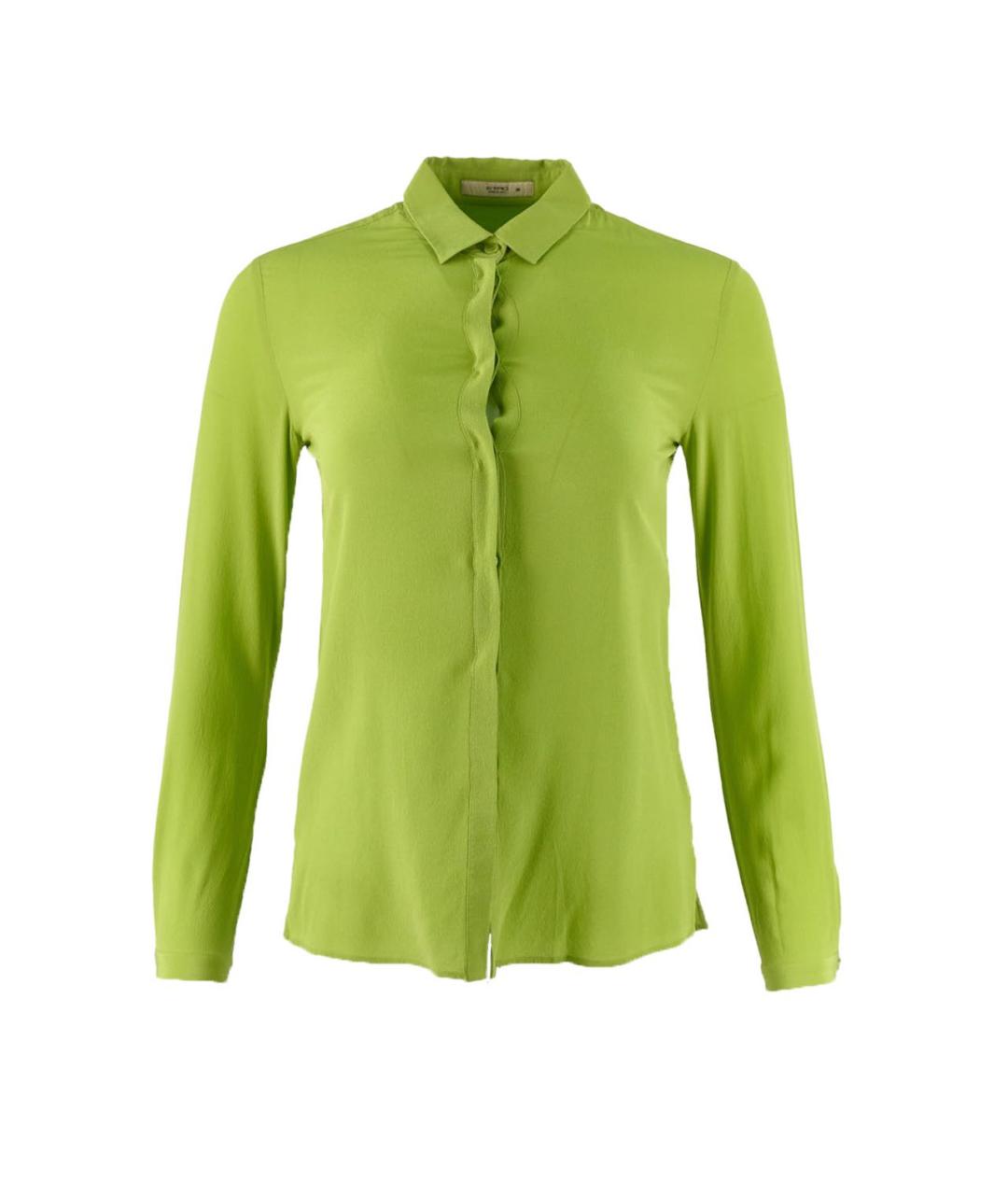 ETRO Зеленая шелковая блузы, фото 1
