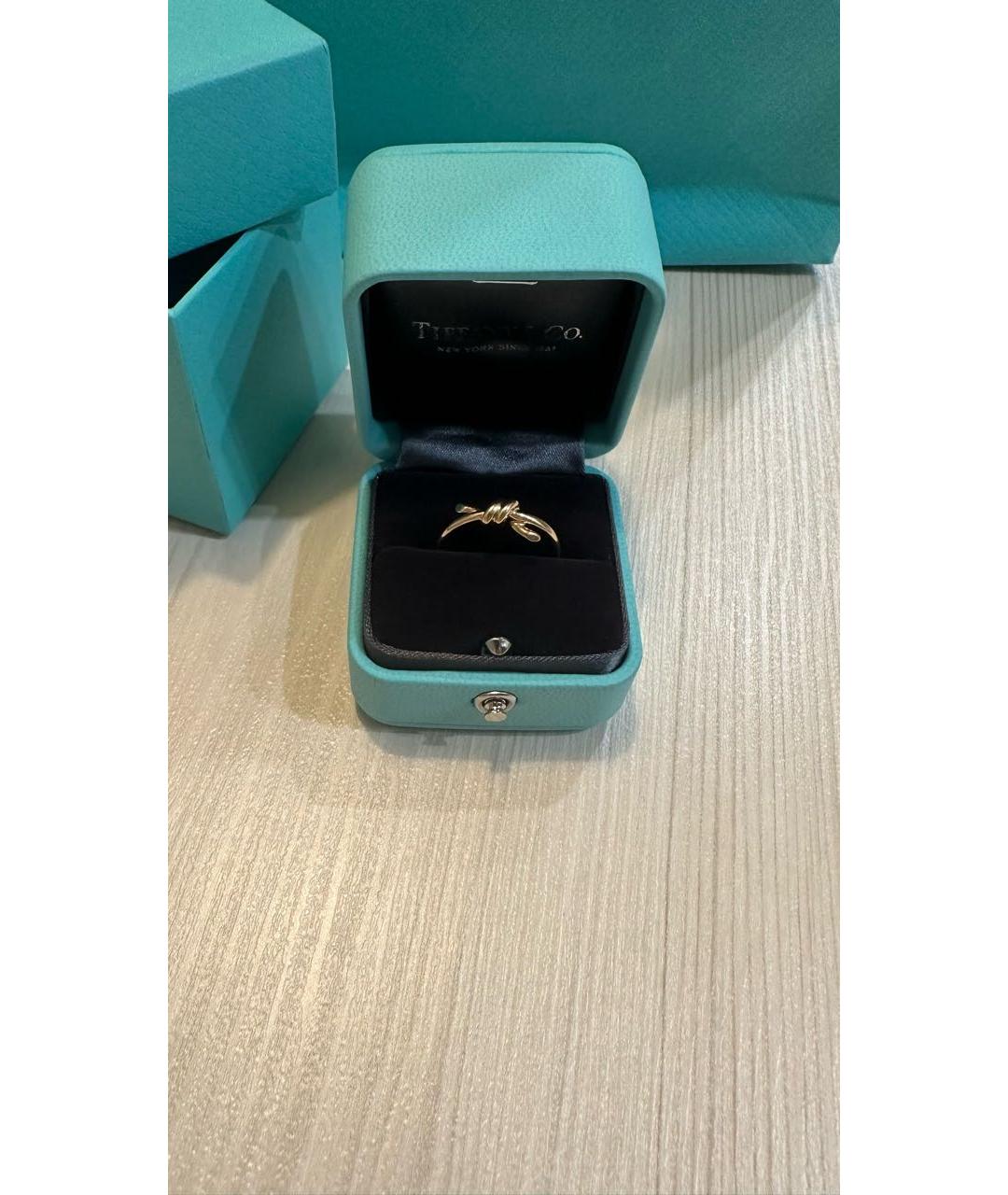 TIFFANY&CO Желтое кольцо из желтого золота, фото 6