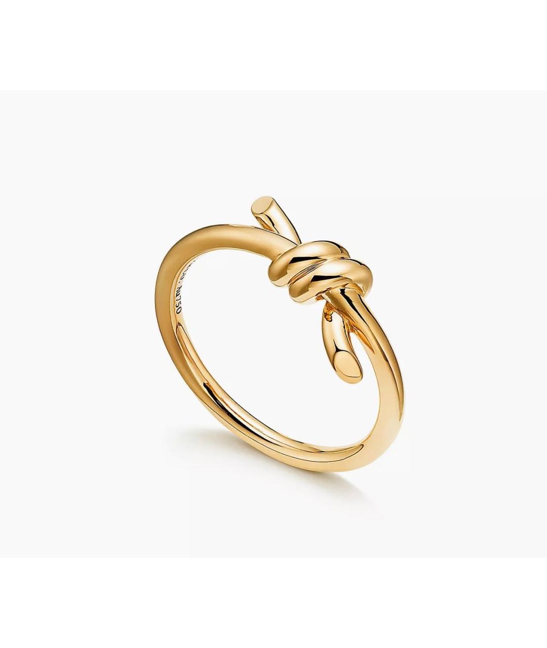 TIFFANY&CO Желтое кольцо из желтого золота, фото 2