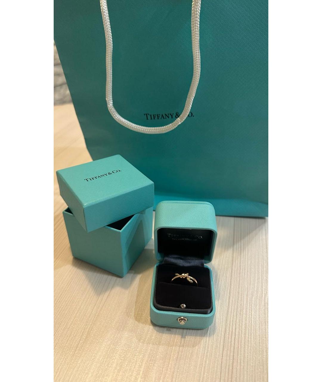 TIFFANY&CO Желтое кольцо из желтого золота, фото 5