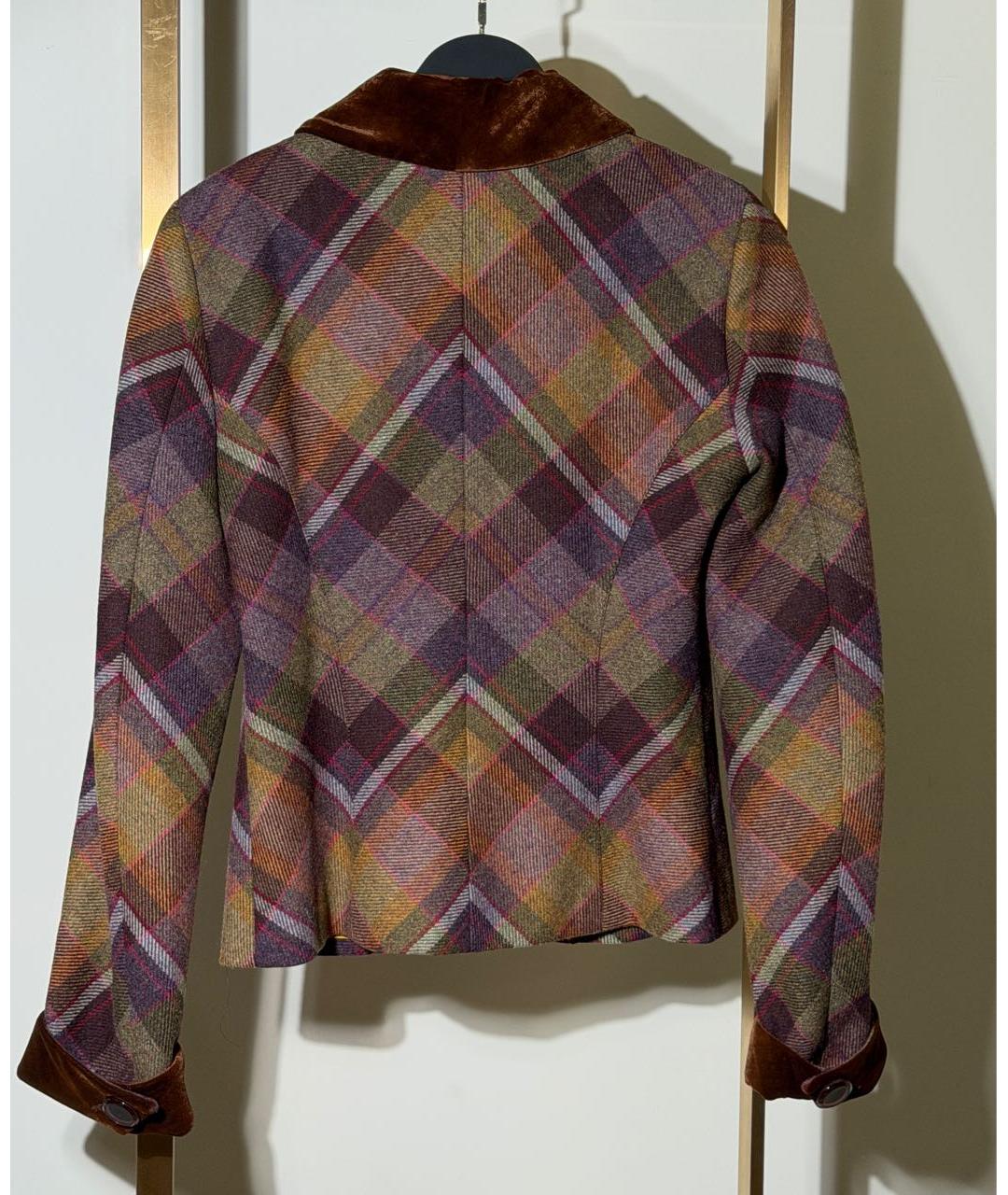 ETRO Мульти шерстяной жакет/пиджак, фото 2