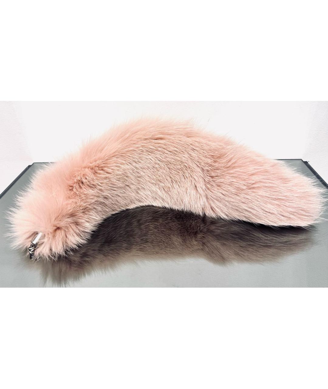 ALEXANDER MCQUEEN Розовый брелок, фото 3