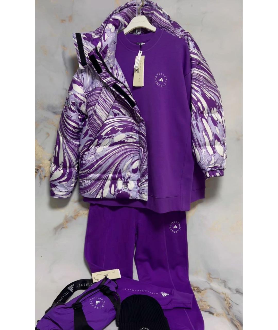 ADIDAS BY STELLA MCCARTNEY Фиолетовая куртка, фото 4