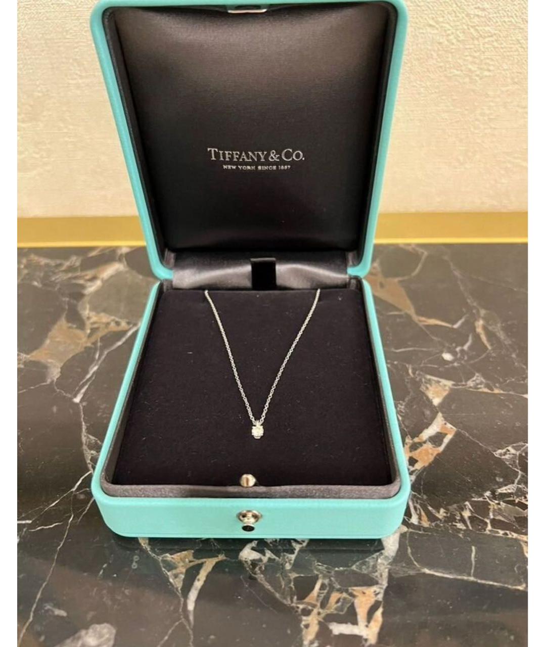 TIFFANY&CO Белое платиновое колье, фото 3